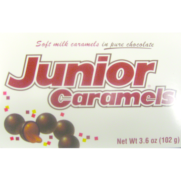 Junior Caramels Soft Caramels Covered in Milk Chocolate Same-Day