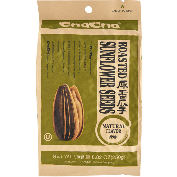 Cha Cha Sunflower Seeds, Natural Flavor