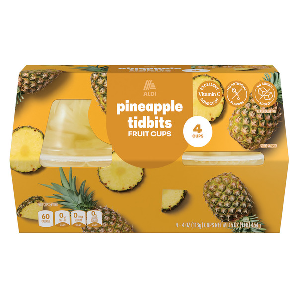 Lunch Buddies Pineapple Fruit Cups in Juice