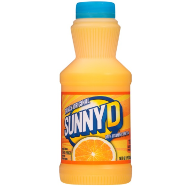 Sunny D Tangy - 16 Oz