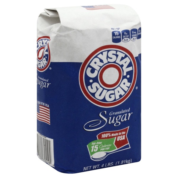 Crystal Sugar, Granulated (4 lb) from Safeway Instacart