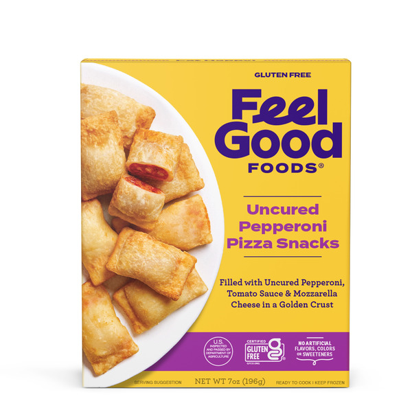 Feel Good Foods Gluten Free, Uncured Pepperoni Pizza Bites Same