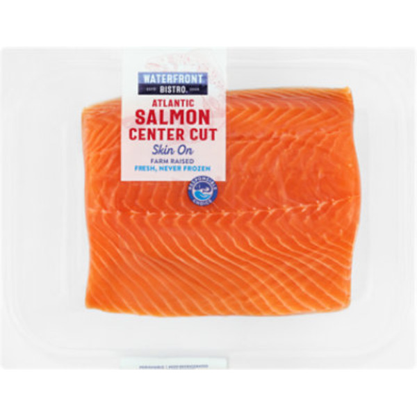 Waterfront Bistro Center Cut Skin-On Atlantic Salmon