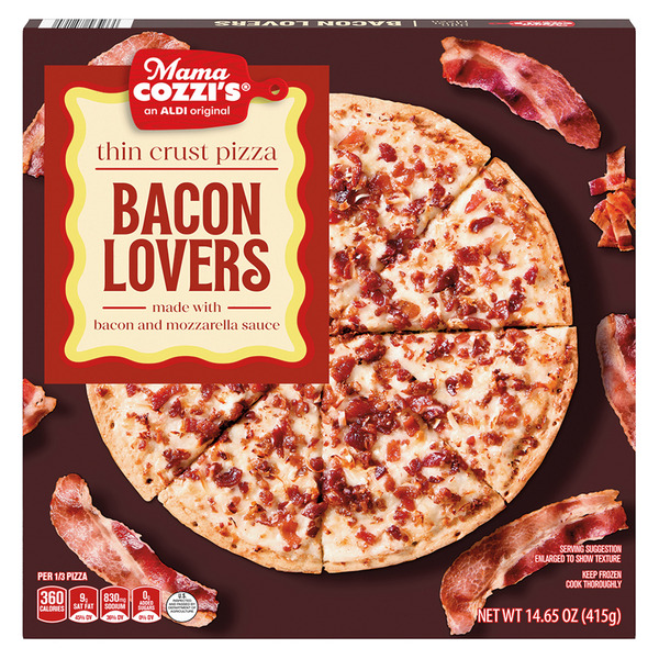Mama Cozzi's Pizza Kitchen Bacon Chicken Pesto, Bacon Lovers Same