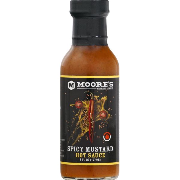 Moore's Hot Sauce, Spicy Mustard (6 oz) Instacart