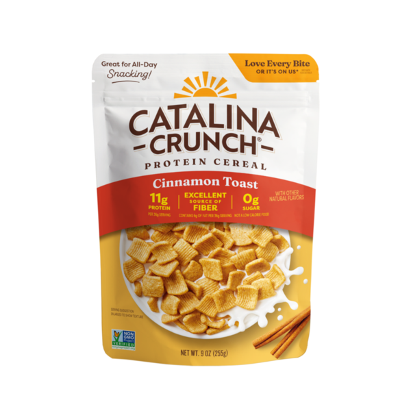 Catalina Crunch Cinnamon Toast, Keto Friendly Cereal