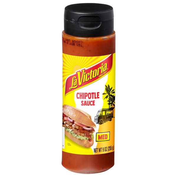 LA VICTORIA Chipotle Sauce Medium, 9 OZ