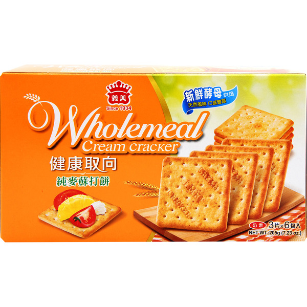I-Mei Cream Cracker Wholemeal