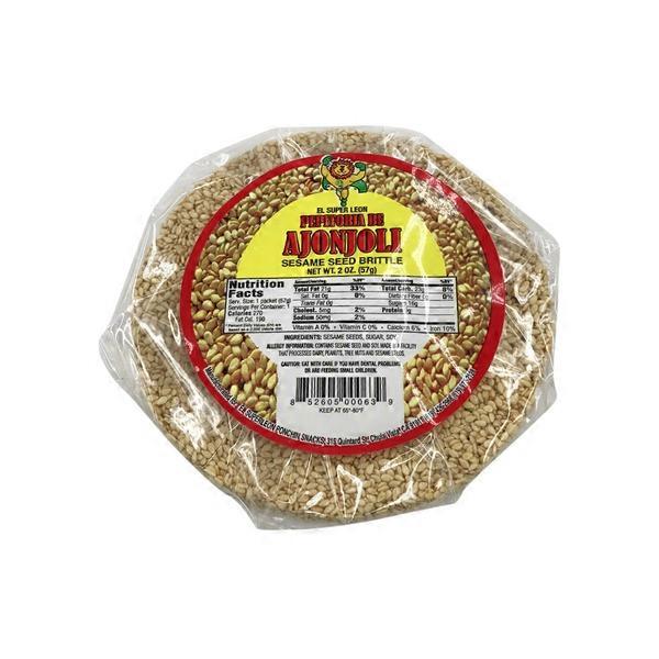 El Super Leon Sesame Seed Brittle