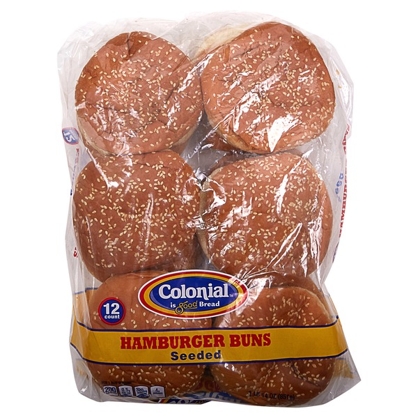 Colonial Seeded Hamburger Buns Oz From Costco Instacart My XXX Hot Girl