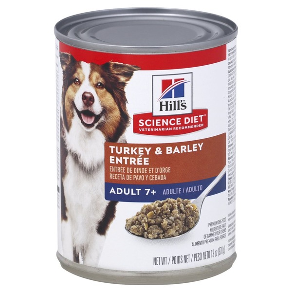 Hill S Science Diet Dog Food Turkey Barley Entree Adult 7 13