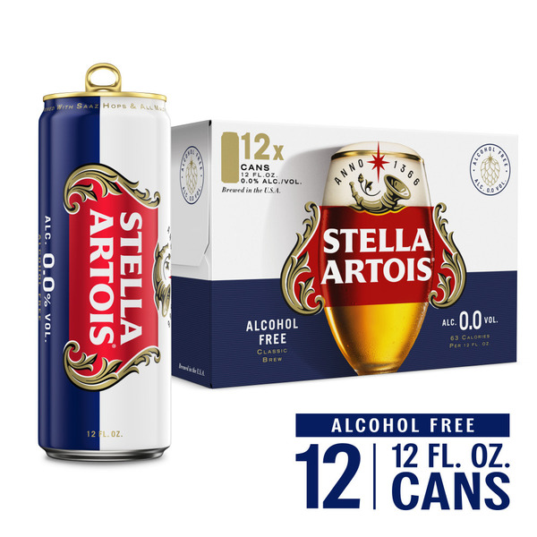 Stella Artois 0% Alcohol Free Premium Lager Beer Bottle, 24 X 330 Ml Corona Cero Alcohol Free Lager Beer 24 Pack Bottle 0 Abv - View #8