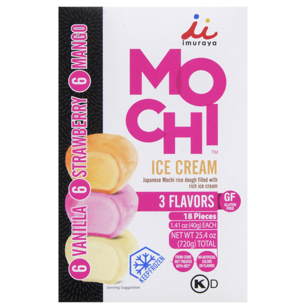 Mochi Ice Cream Variety, 18 ct