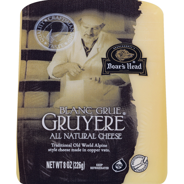 Boar's Head Cheese Blanc Grue Gruyere
