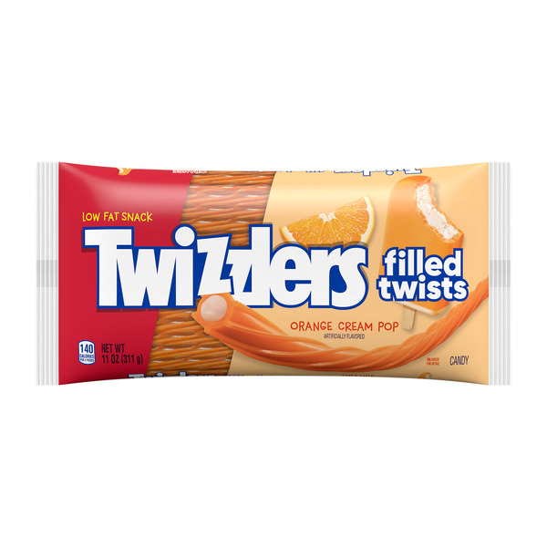 Twizzlers Orange Cream Pop Flavored Licorice Style Candy Same-Day