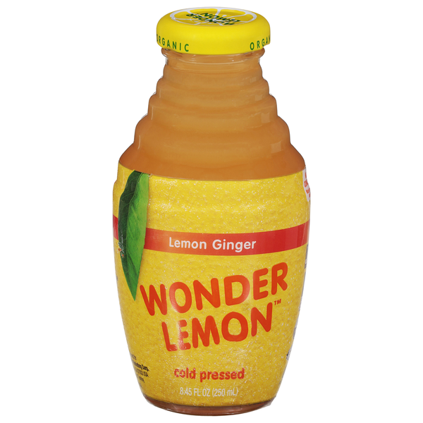 WONDER MELON 100% Juice, Organic, Lemon Ginger, Cold Pressed Same