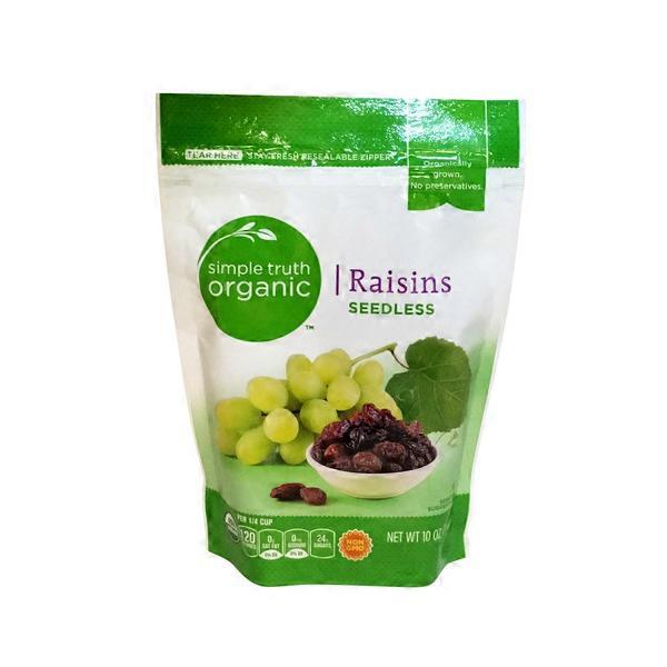 Simple Truth Organic Seedless Raisins (10 oz) Instacart
