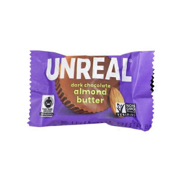 Unreal Dark Chocolate Almond Butter Cup (each) Instacart