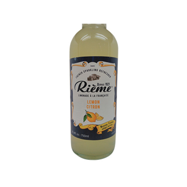 Rieme Limonade, Sparkling, Lemon