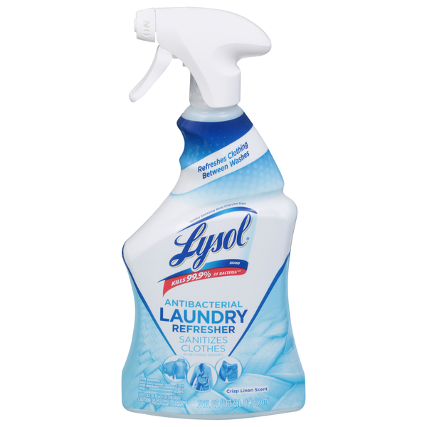 Lysol Laundry Refresher, Antibacterial, Crisp Linen Scent Same-Day
