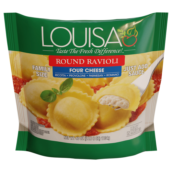 Louisa Round Four Cheese Ravioli Family Size Same-Day Pickup