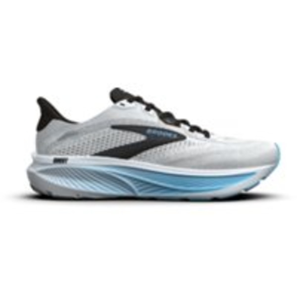 Brooks Men's Ghost 18 Running Shoes, Size 13, Medium/D - White/Black/Open Air