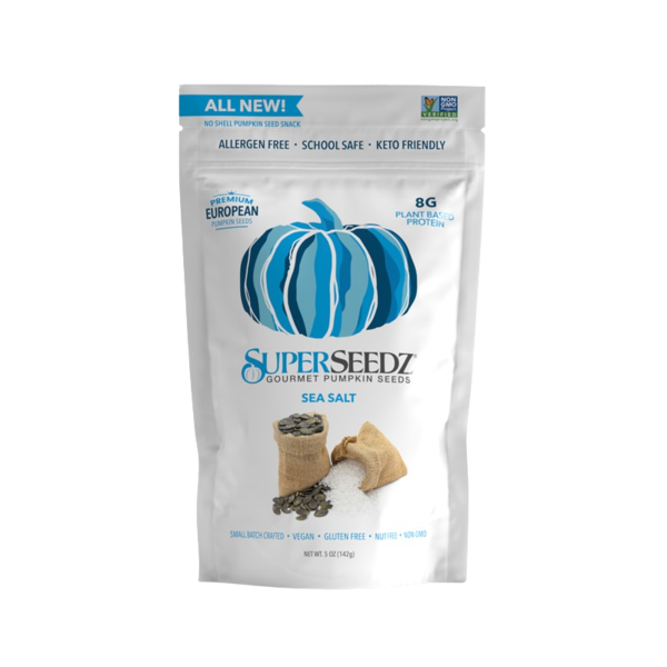 SuperSeedz Pumpkin Seeds, dry roasted, protein, keto Same-Day