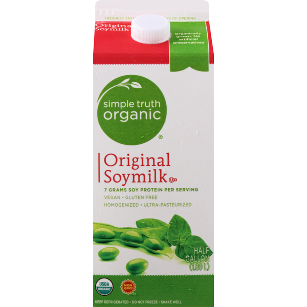 Marin　soymilk 8th Continent Vanilla Soymilk, 64 fl oz - Mariano's