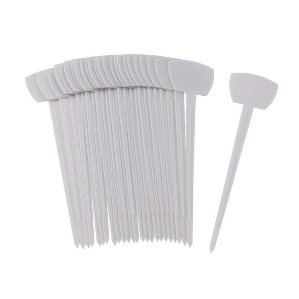 Vigoro Garden Plant Labels, Durable Plastic T-labels For Outdoor Plants (25-pack)