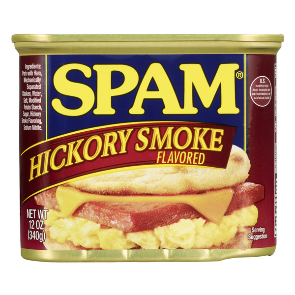 SPAM Hickory Smoke Flavored, 12 OZ