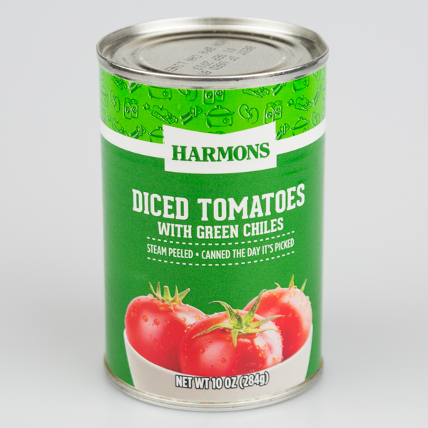 Harmons Diced Tomatoes With Green Chiles Same-Day Delivery or
