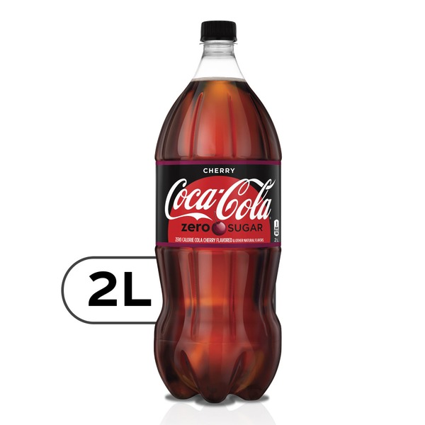 Coca-Cola Cherry Zero (2 L) - Instacart