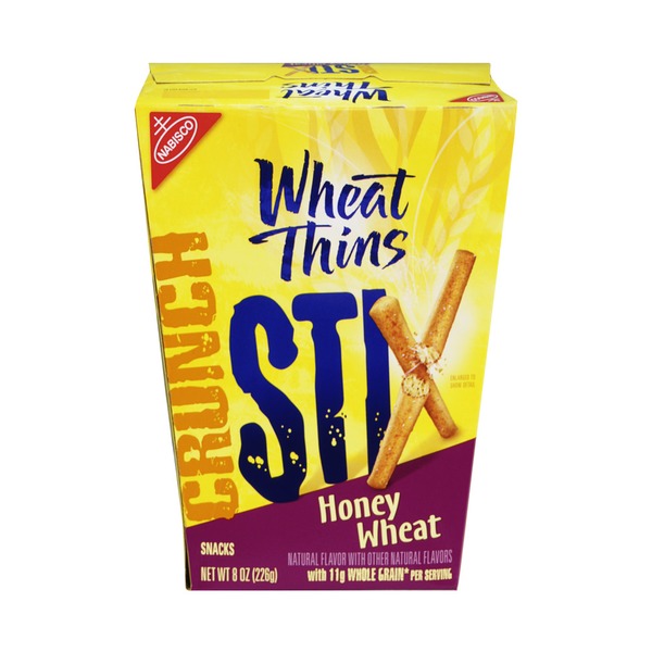 Wheat Thins Nabisco Wheat Thins Crunch Stix Honey Wheat Snacks (8 oz