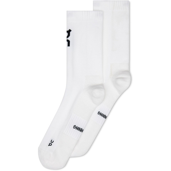 ON Core Run Sock High, M - White