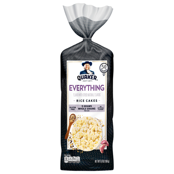 Rice cake & Harry③ Quaker Everything Rice Cakes Same-Day Delivery or Pickup