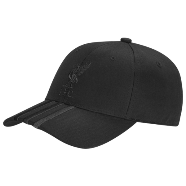 adidas Adult Liverpool 2025 Logo Slouch Adjustable Hat, One Size - Black