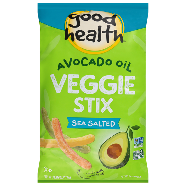 Good Health Avocado Oil Sea Salted Veggie Stix Same-Day Delivery