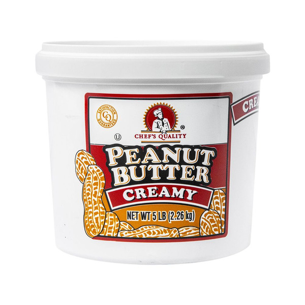 Chef's Quality - Creamy Peanut Butter - 5 lb tub