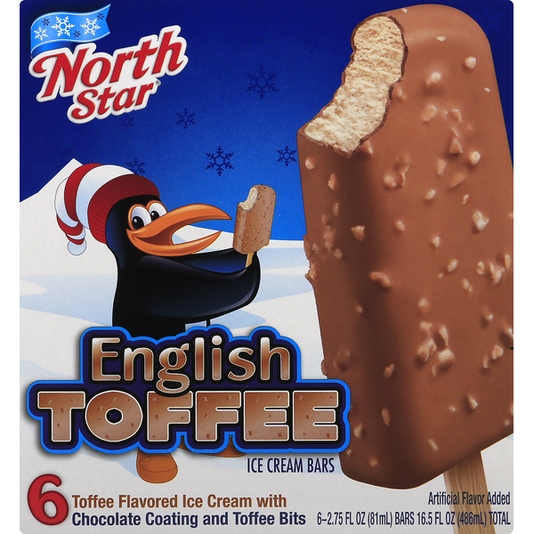 Northstar Ice Cream Bars, English Toffee (2.75 fl oz) Instacart