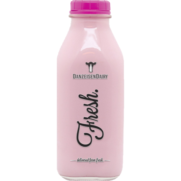 Danzeisen Dairy 2% Strawberry Milk Same-Day Delivery or Pickup