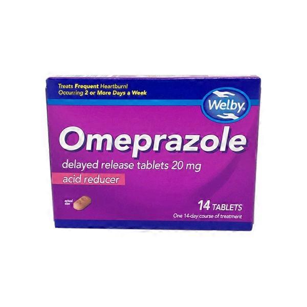 Welby Omeprazole Heartburn Relief Tablets 14 Ct Instacart