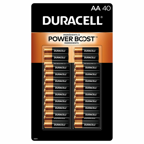 Duracell PowerBoost CopperTop AA Alkaline Batteries