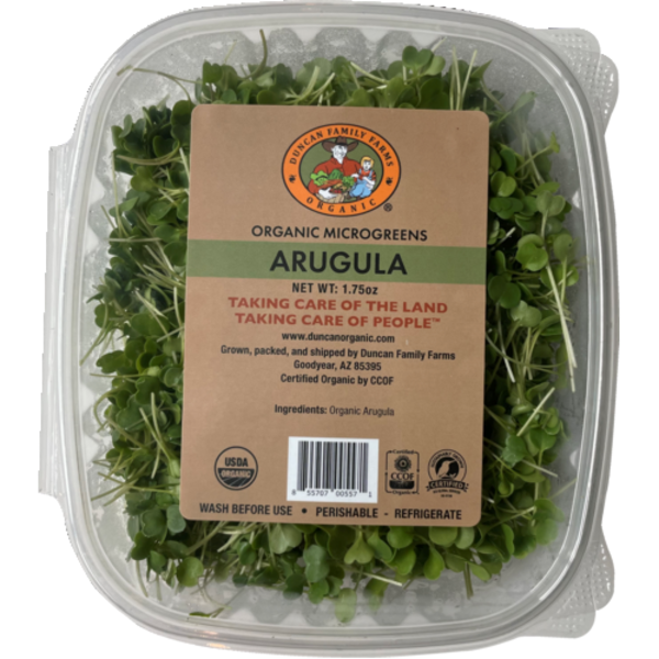 Duncan Family Farms Organic Arugula Microgreens