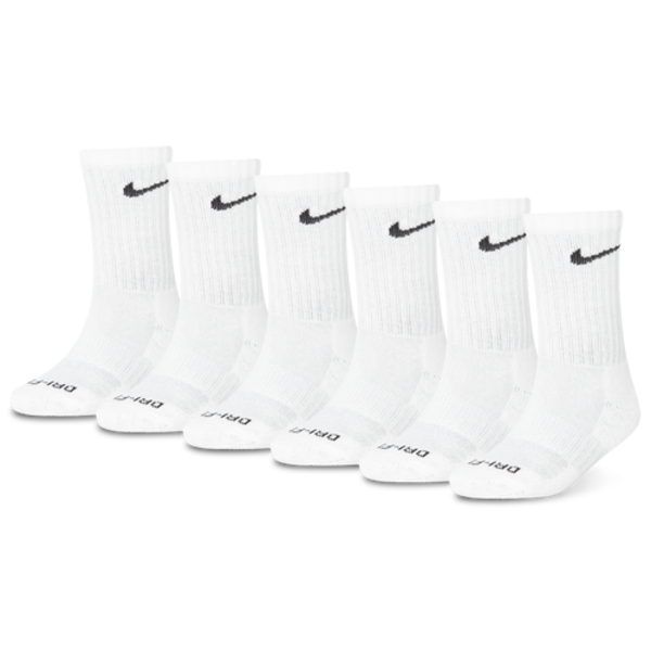 Nike Little Kids' Basic Crew Socks - White - RN0019 100