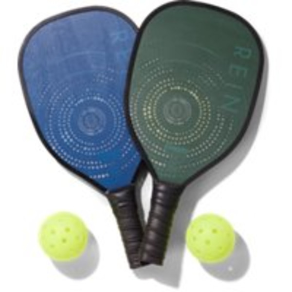 Franklin Sports Rein 2-Player Wood Pickleball Set