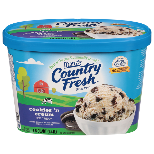 Country Fresh Cookies 'N Cream Ice Cream