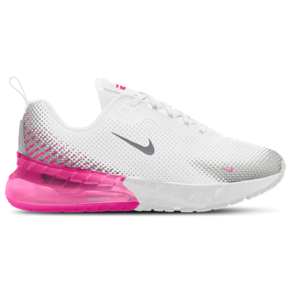 Nike Big Kids' Air Max Phoenix Casual Shoes, Size 5 - Summit White/Laser Fuchsia/Vast Grey/Wolf Grey