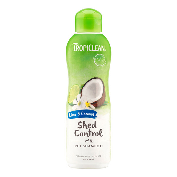 Tropi Clean Lime & Coconut Shed Control Shampoo for Pets