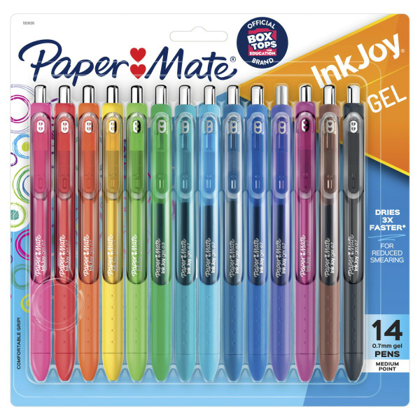 Ink Joy Assorted Ink With Assorted Barrel Color 0.7mm Retractable Gel Pen