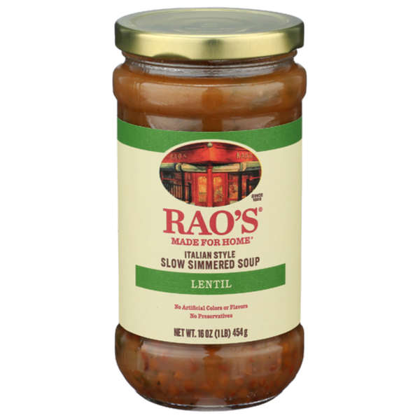 Rao's Homemade Lentil Italian Style Slow Simmered Soup